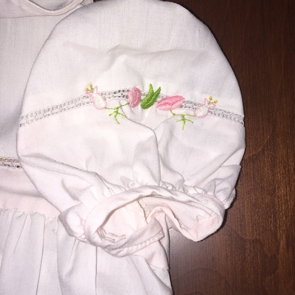 White and Pink Toddler Dress - Picture 5 of 8